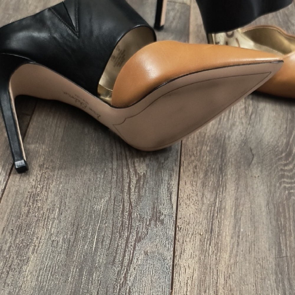 Sam Edelman Black and Tan Heels - Picture 3 of 3